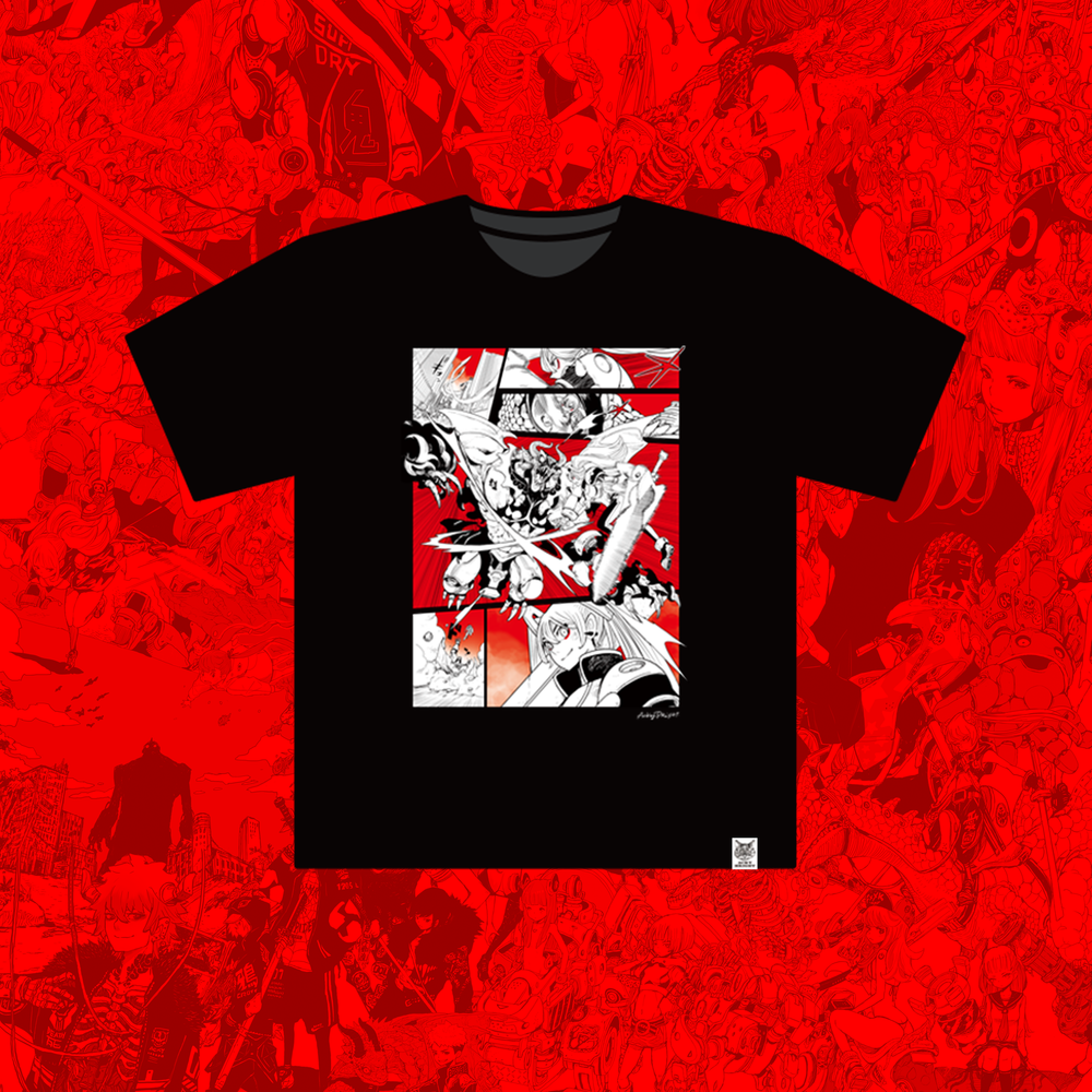 Showdown t-shirt designed by Acky Bright — Sukeban.NYC